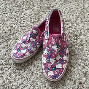 pink hello kitty vans ♡